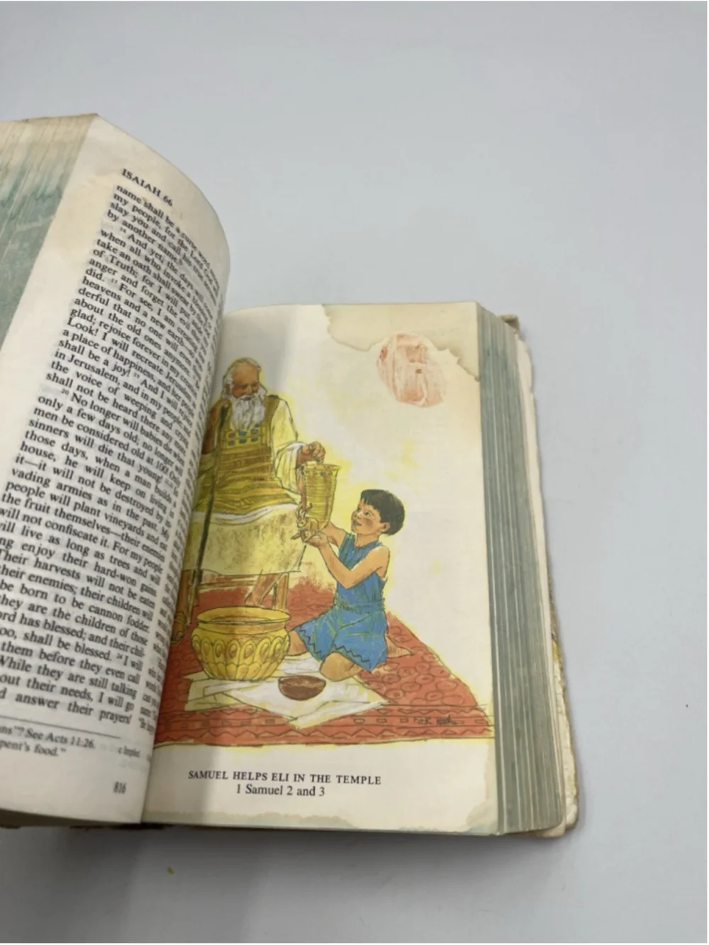 Vtg 1973 The Childrens Living Bible Paraphrased Original Box Tyndale House SEE